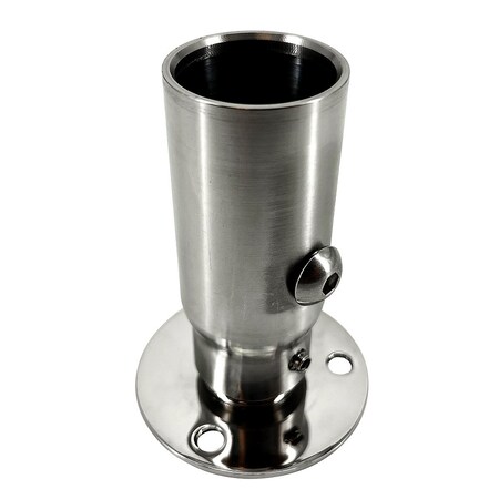 Seaview Starlink Stainless Steel 1in-14 Threaded Adapter &amp; Stainless Steel Fixed Base SV114STLKFB